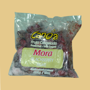 Mora Fruta Congelada - Canoa