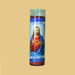 Veladora Sagrado Corazon De Jesus