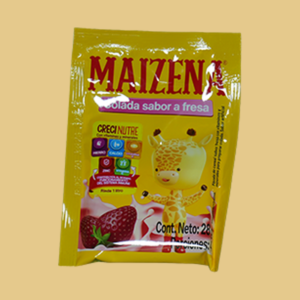Colada o Atole Sabor a Fresas - Maizena