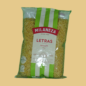 Pastas De Letras - Milaneza