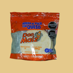 Arepa De Yuca Con Queso - Don Maíz