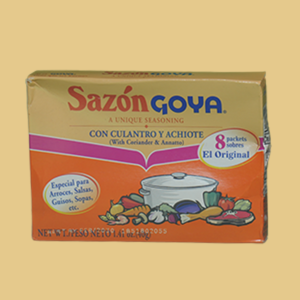 Sazón Goya Con Culantro y Achiote