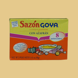 Sazón Goya Con Azafrán