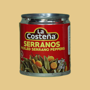 Pickled Serrano Peppers-La Costeña