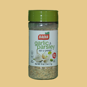 Ajo y Perejil en Polvo-Badia