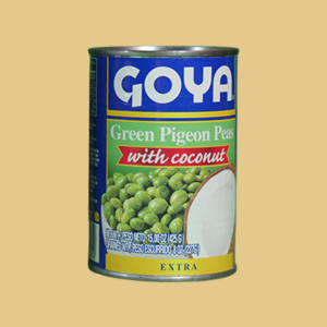 Green Pigeon Peas With Coconut-Goya